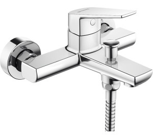 Single lever bath mixer with kit